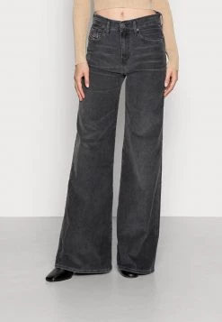 Diesel Mujer D-AKEMI - Pantalones - Washed Black