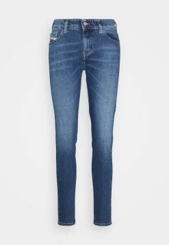 Diesel Mujer SLANDY - Vaqueros Slim Fit - Denim Blue