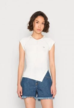 Diesel Mujer T-SKYOVERALL - Camiseta Básica - White