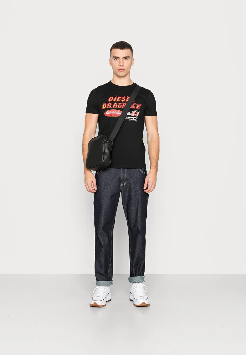 Diesel Hombre DIEGOR - Camiseta Estampada - Black 4 Diesel Hombre DIEGOR - Camiseta Estampada - Black - Imagen 2