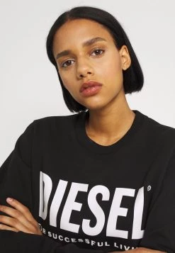 Diesel Mujer ECOLOGO - Sudadera - Schwarz -Ritmo Diesel Tienda cd00941ce5f7466fb1ee801ba8f1ed6d