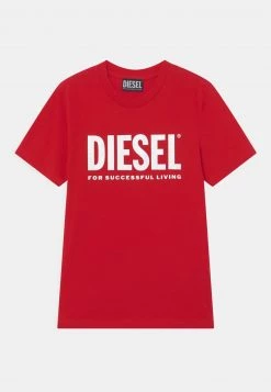 Diesel Unisexo JUST LOGO - Camiseta Estampada - Red Blood