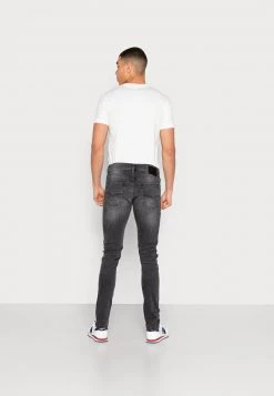 Diesel Hombre D-LUSTER - Vaqueros Slim Fit - Grey Denim/black Denim/grey -Ritmo Diesel Tienda cfeb8bca4c584cb0ad723fd65f9ac6cc