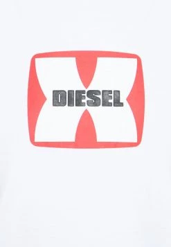 Diesel Hombre T DIEGOR K47 - Camiseta Estampada - White -Ritmo Diesel Tienda d0b2124b848e48fd8a6c65678cd2cec2