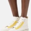 Diesel Mujer S-ATHOS MID W - Zapatillas Altas - White/yellow -Ritmo Diesel Tienda d29fa9ac672049deb5e7fdd309c2c1e7