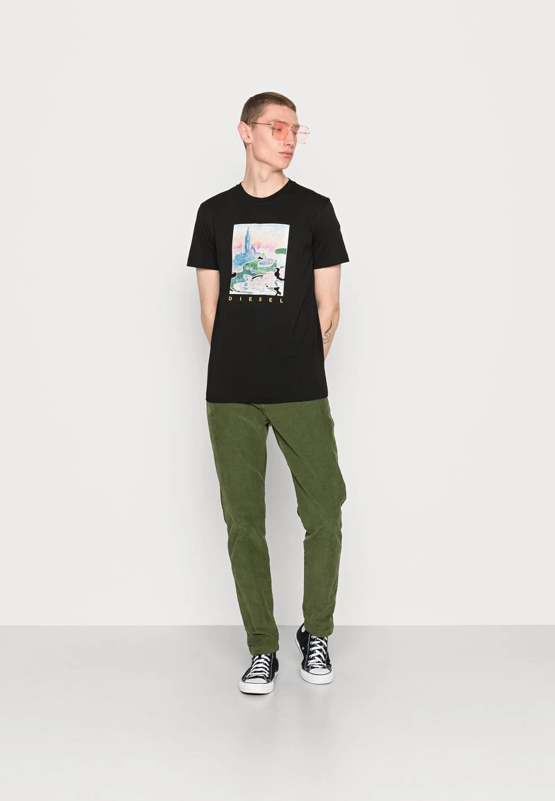 Diesel Unisexo DIEGOR UNISEX - Camiseta Estampada - Black 4 Diesel Unisexo DIEGOR UNISEX - Camiseta Estampada - Black - Imagen 2