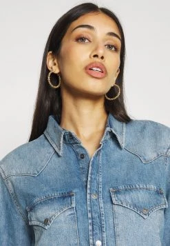 Diesel Mujer BLANCHE - Vestido Vaquero - Denim Blue -Ritmo Diesel Tienda d65ded3936324a8f85aea593df82b7cd