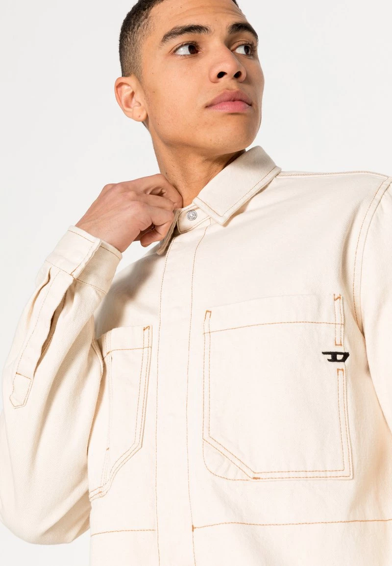 Hombre D-HOR DIESEL LIBRARY - Camisa - White 7 Hombre D-HOR DIESEL LIBRARY - Camisa - White - Imagen 5