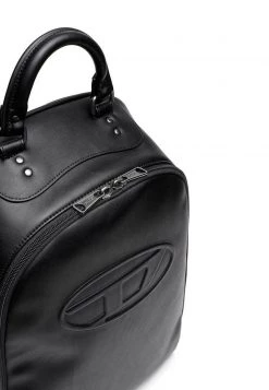 Diesel Hombre PRESENTA UNA FORMA REDONDEADA Y UN LOGOTIPO OVALA - Mochila - Black -Ritmo Diesel Tienda d9d4169560bc43dd87466ae5cdc27f00