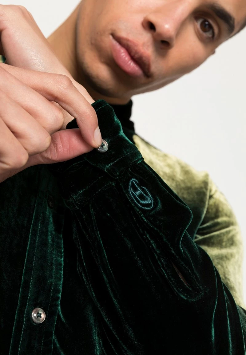 Diesel Hombre TUCKER - Camisa - Blue Mediterranean 7 Diesel Hombre TUCKER - Camisa - Blue Mediterranean - Imagen 5