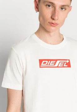 Diesel Hombre DIEGOR - Camiseta Estampada - White -Ritmo Diesel Tienda db1c36aaed3246b88ddd067a8fe2ecc9