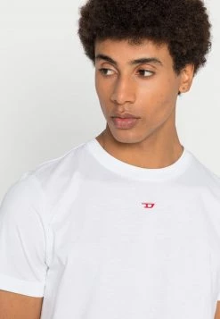 Diesel Hombre T-DIEGOR-D - Camiseta Básica - White -Ritmo Diesel Tienda dbef155be232476199354a4cf154376b