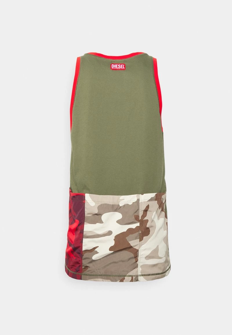 Diesel Hombre BMOWT-LOCOARM -CY - Camiseta De Pijama - Green 4 Diesel Hombre BMOWT-LOCOARM -CY - Camiseta De Pijama - Green - Imagen 2