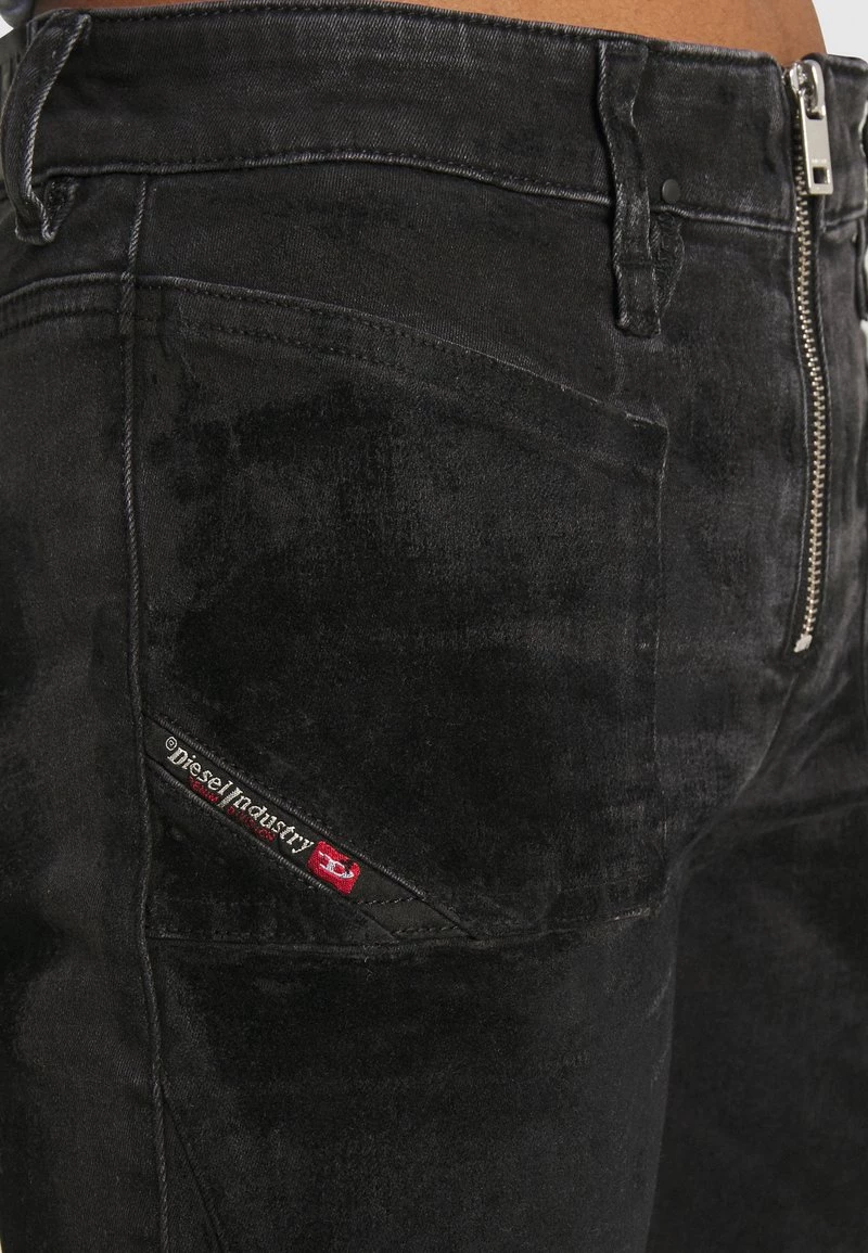 Diesel Mujer SLANDY-BKX-H-SP - Vaqueros Pitillo - Black Velvet 8 Diesel Mujer SLANDY-BKX-H-SP - Vaqueros Pitillo - Black Velvet - Imagen 6