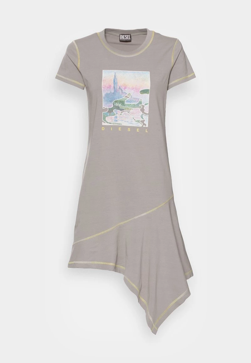 Diesel Mujer D-REFLO - Vestido Ligero - Gray 6 Diesel Mujer D-REFLO - Vestido Ligero - Gray - Imagen 4