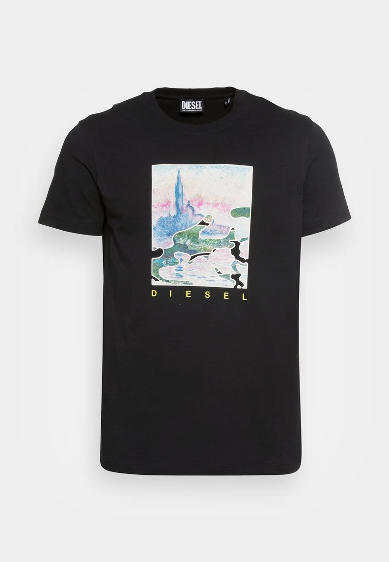 Diesel Unisexo DIEGOR UNISEX - Camiseta Estampada - Black 6 Diesel Unisexo DIEGOR UNISEX - Camiseta Estampada - Black - Imagen 4