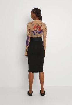 Diesel Mujer O-BAND - Falda De Tubo - Black -Ritmo Diesel Tienda e76873d136574103a13b3a1b3f6de493