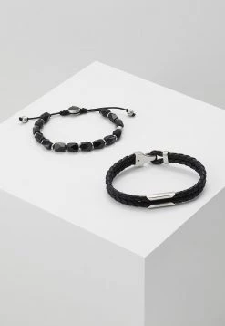 Diesel Hombre STACKABLES SET - Pulsera - Black