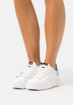 Diesel Mujer S-SHIKA LOW LACE W - Zapatillas - White/turquoise
