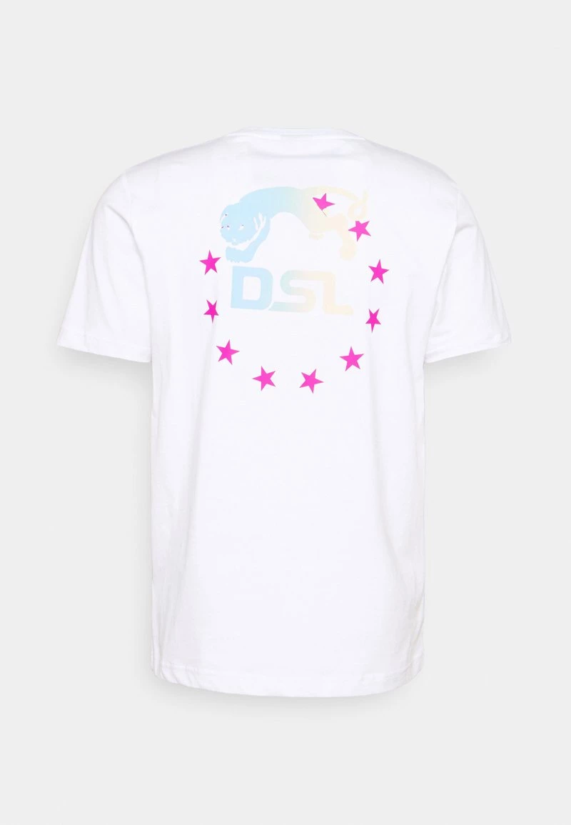 Diesel Hombre JUST - Camiseta Estampada - White 4 Diesel Hombre JUST - Camiseta Estampada - White - Imagen 2