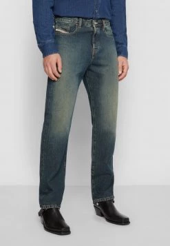 Diesel Hombre 2020 D VIKER LIBRARY - Vaqueros Rectos - Dark Blue