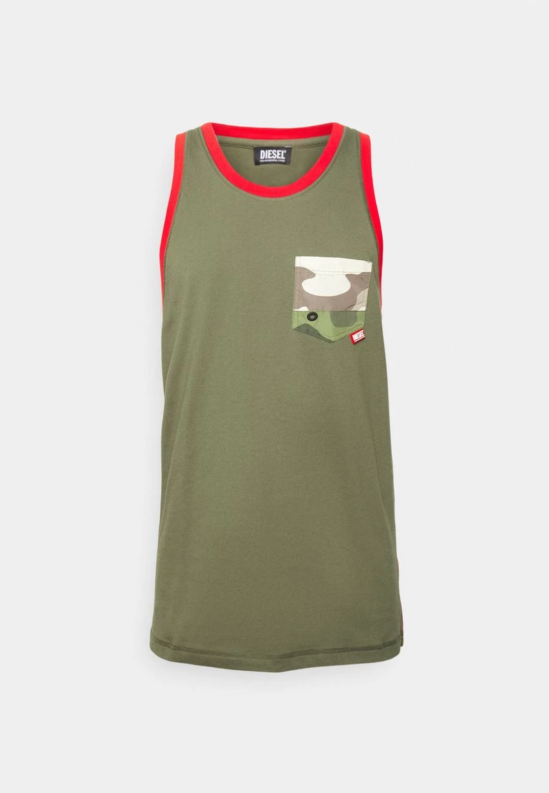 Diesel Hombre BMOWT-LOCOARM -CY - Camiseta De Pijama - Green 3 Diesel Hombre BMOWT-LOCOARM -CY - Camiseta De Pijama - Green