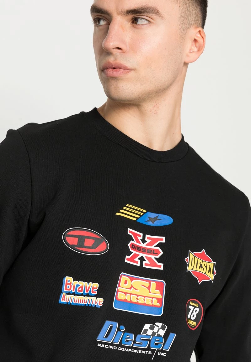 Diesel Hombre GINN - Sudadera - Black 7 Diesel Hombre GINN - Sudadera - Black - Imagen 5