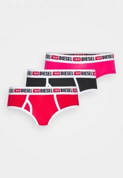 Diesel Mujer OXY UNDERPANTS 3 PACK - Braguitas - Red/pink/black