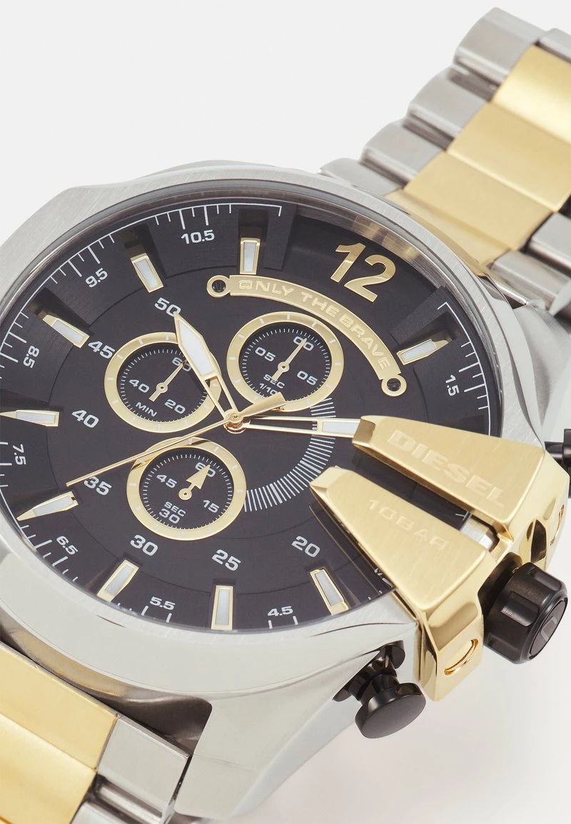Diesel Hombre MEGA CHIEF - Cronógrafo - Silver-coloured/gold-coloured 6 Diesel Hombre MEGA CHIEF - Cronógrafo - Silver-coloured/gold-coloured - Imagen 4