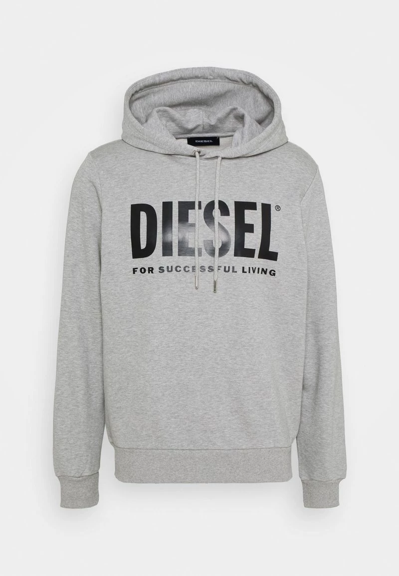 Diesel Hombre HOOD DIVISION LOGO - Jersey Con Capucha - Grey 3 Diesel Hombre HOOD DIVISION LOGO - Jersey Con Capucha - Grey